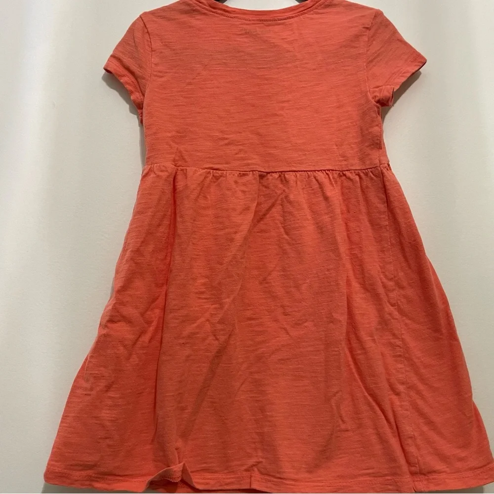 Coral T-Shirt Dress